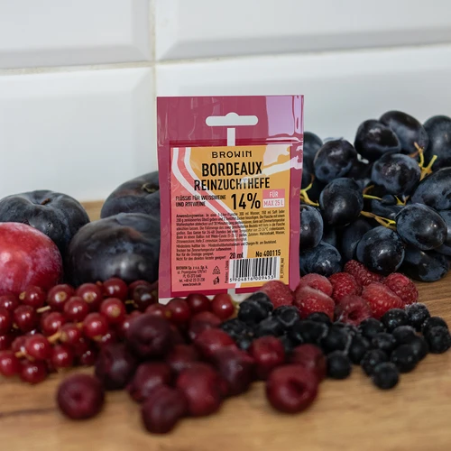Bordeaux wijngist, 20 ml DE/EN - 2 ['bordeaux gist', ' wijngist', ' gist voor wijn', ' vloeibare wijngist', ' vloeibare gist', ' vloeibare gist voor wijn', ' gist voor rode wijn', ' gist voor witte wijn', ' zelfgemaakte wijn']