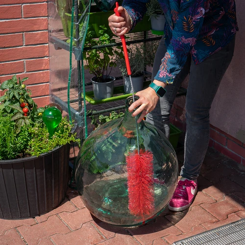 Borstel voor het wassen van ballonnen - groot - 3 ['borstel voor het wassen van ballonnen', ' borstel voor het schoonmaken van ballonnen', ' borstel voor het schoonmaken van wijnballonnen', ' ballonnen wassen', ' ballonnen schoonmaken', ' ballonnen desinfecteren']