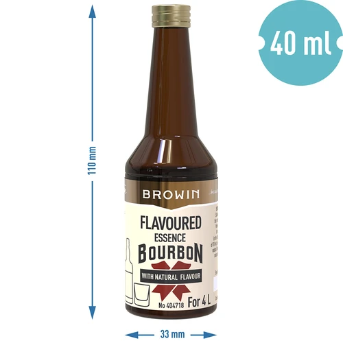 Bourbon gearomatiseerde essence 40 ml - 9 