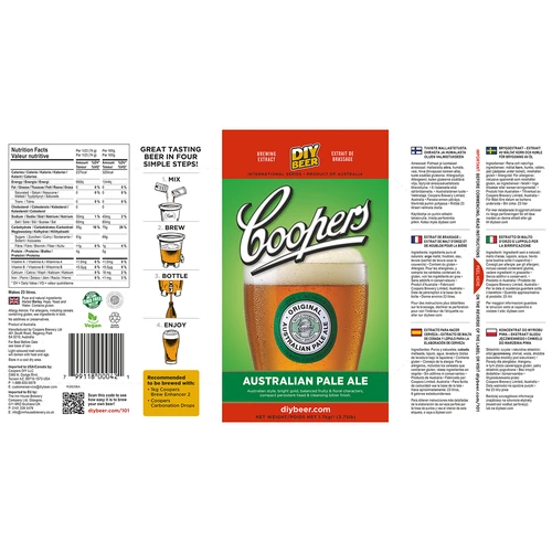 Brewkit Coopers Australian Pale Ale - 5 ['pale ale', ' brewkit', ' bier', ' licht']
