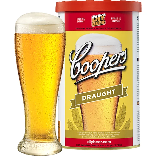 Brewkit Coopers Draught  - 1 ['zelfgebrouwen bier', '\r\nzelfgemaakt bier', '\r\nsets voor zelfgebrouwen bier', '\r\nset voor zelfgebrouwen bier', '\r\nthuis bier brouwen', '\r\nzelfgebrouwen bier stap voor stap', '\r\nthuis bierproductie', '\r\nrecepten voor zelfgebrouwen bier', '\r\nzelf bier maken', '\r\nhoe maak je zelfgebrouwen bier', '\r\nBBrewkit Coopers Draught', ' concentraat voor zelfgebrouwen bier biergist Alcotek gist']