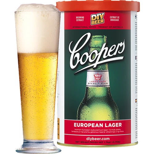 Brewkit Coopers European Lager  - 1 ['lager', ' licht', ' lichte lager', ' bier', ' brewkit']