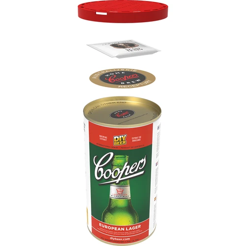 Brewkit Coopers European Lager - 4 ['lager', ' licht', ' lichte lager', ' bier', ' brewkit']