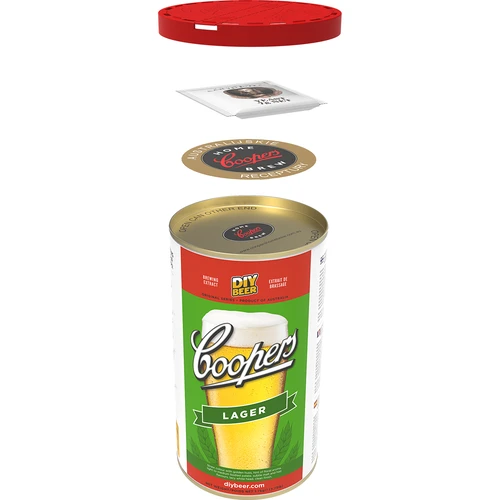 Brewkit Coopers Lager - 4 ['lager', ' licht', ' lichte lager', ' bier', ' brewkit']
