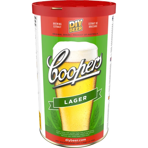 Brewkit Coopers Lager - 2 ['lager', ' licht', ' lichte lager', ' bier', ' brewkit']