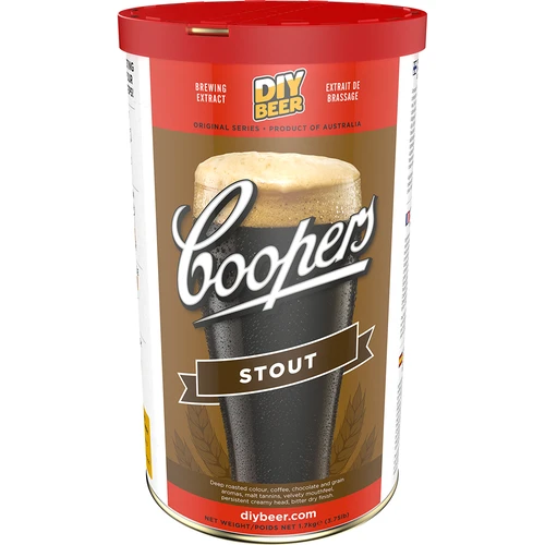 Brewkit Coopers Stout - 2 ['stout', ' donker', ' geroosterd', ' koffie', ' brewkit', ' bier']