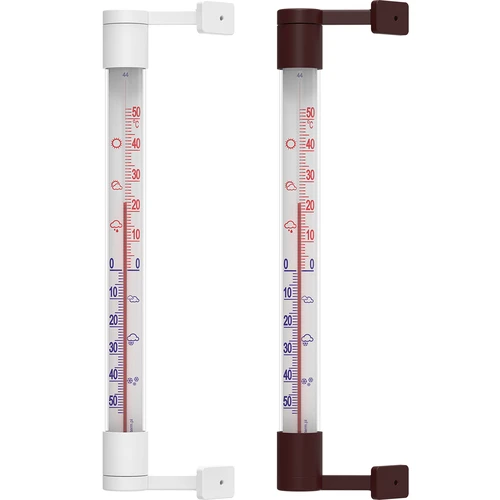 Buitenthermometer (-50°C tot +50°C) 22cm mix  - 1 ['buitenthermometer', ' welke temperatuur']