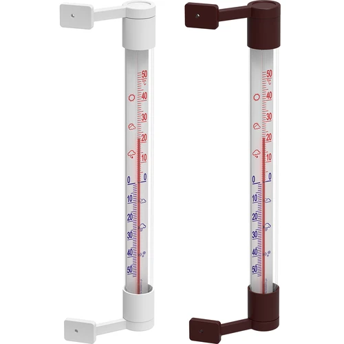 Buitenthermometer (-50°C tot +50°C) 22cm mix - 2 ['buitenthermometer', ' welke temperatuur']