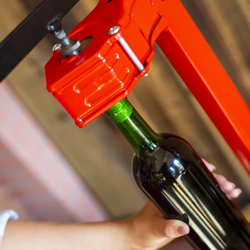 Butelka na wino 0,75 L zielona - zgrzewka 8 szt. - 11