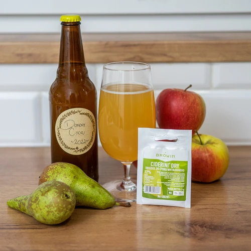 Cidergist Ciderini Dry, 5 g - 2 ['gist voor cider', ' gist voor droge cider', ' gist voor appelcider', ' droge cider', ' appelcider']