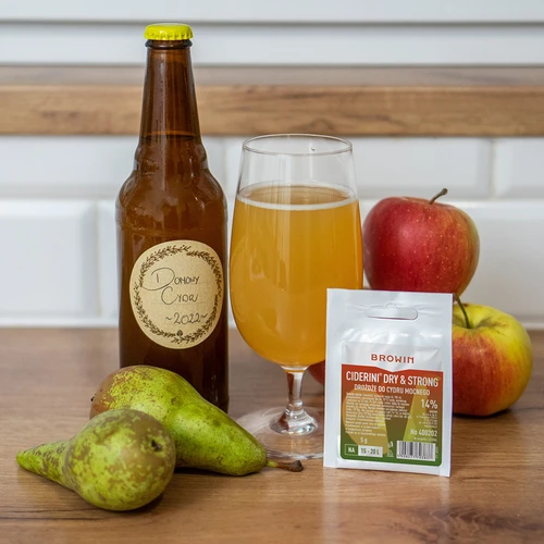 Cidergist Ciderini Strong, 5 g - 2 ['gist voor cider', ' gist voor sterke cider', ' gist voor appelcider', ' sterke cider', ' appelcider']