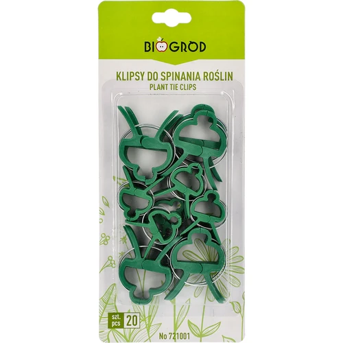 Clips voor het vastmaken van planten 20 stuks (8x groot/12x klein) - 3 ['plantenlabels', ' labels voor plantenbeschrijving', ' voor plantenbeschrijving', ' informatieborden voor planten', ' borden voor planten']