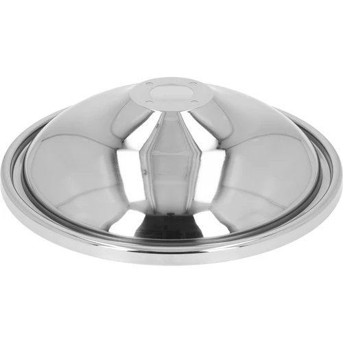 Convex-deksel 30 L voor stalen container  - 1 
