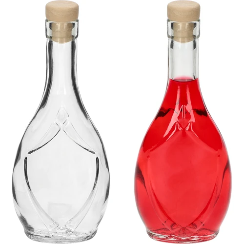 Decoratieve fles ICONA 250 ml, met T-stopper, 1 stuk - 3