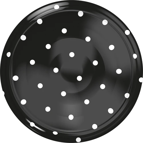 Deksel fi 66/4 stippen mix - 10 stuks. - 2 ['deksel voor pot', ' klikdeksels', ' deksels voor potten', ' TO deksels', ' twist-off deksels', ' deksels fi 66', ' deksels met stippen', ' deksels met stippen', ' deksels fi 66', ' deksels met 4 haken', ' browin deksels', '']