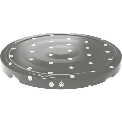 Deksel fi 66/4 stippen mix - 10 stuks. - 8 ['deksel voor pot', ' klikdeksels', ' deksels voor potten', ' TO deksels', ' twist-off deksels', ' deksels fi 66', ' deksels met stippen', ' deksels met stippen', ' deksels fi 66', ' deksels met 4 haken', ' browin deksels', '']