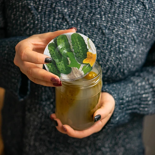 Deksel fi 82/6 komkommers 2 - 10 stuks - 10 ['doppen', ' potdeksel', ' potdeksels', ' deksels voor potten', ' deksels op potten', ' deksel voor pot', ' ingelegde komkommers', ' augurken', ' pickles']