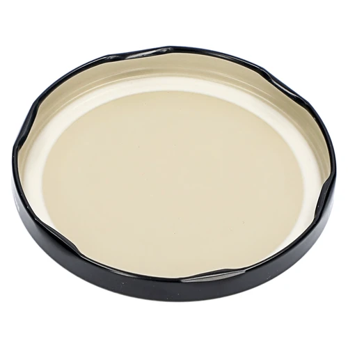 Deksel fi 82/6 zwart - 10 stuks - 3 ['deksels voor potten', ' deksel 6 haken', ' doppen', ' deksels', ' zwart deksel', ' deksel voor pot', ' doppen voor potten', ' deksel voor pot', ' deksels voor potten fi 82', ' deksels voor potten 6 haken', ' twist-off deksels', ' TO deksels', ' deksels 10 stuks']