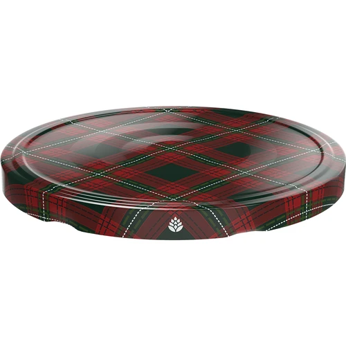 Deksel fi82/6 Schotse ruit mix, 10 stuks - 4 ['deksel voor pot', ' klikdeksels', ' deksels voor potten', ' TO deksels', ' twist-off deksels', ' deksels fi 82', ' geruite deksels', ' deksels fi 82/6', ' 6-punts deksels', ' deksels']