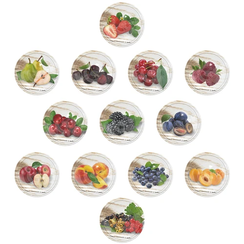 Deksel fruit fi 66 - 1250 stuks  - 1 ['doppen', ' potdeksel', ' potdeksels', ' deksels voor potten', ' deksels op potten', ' deksel voor pot']