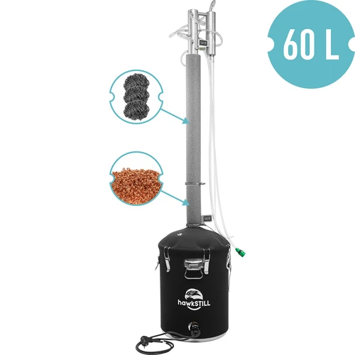 Destylator hawkSTILL Zimne Palce 2.3 PREMIUM (60 L, 60.3MM) - 2