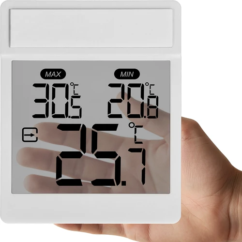 Digitale buitenraamthermometer, zelfklevend, merk Soens