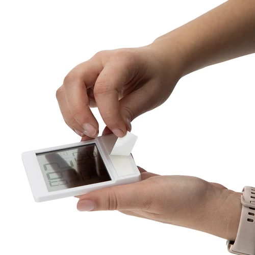 Digitale buitenraamthermometer, zelfklevend, merk Soens - 6