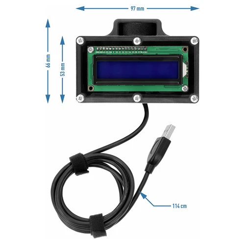 Display voor de hawkSTILL Wi-Fi distillatiethermometer - 5