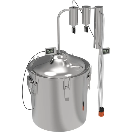 Distilleerapparaat hawkSTILL 1.0 CONVEX 30L- 2 afscheiders
