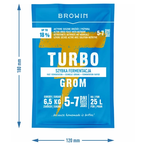 Distilleergist Turbo Grom 5-7 dagen - 4