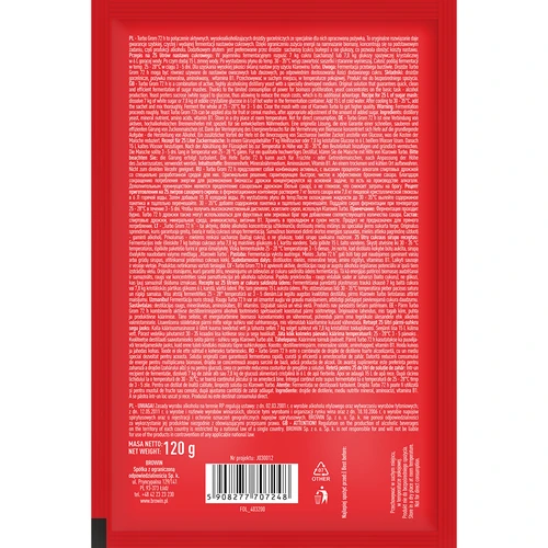 Distilleergist Turbo Grom 72u - 3 ['gist voor alcohol', ' gist voor spiritus', ' gist voor zelfgestookte drank', ' gist voor samogon', ' gist voor moonshine', ' zelfgestookte drank', ' samogon', ' moonshine']