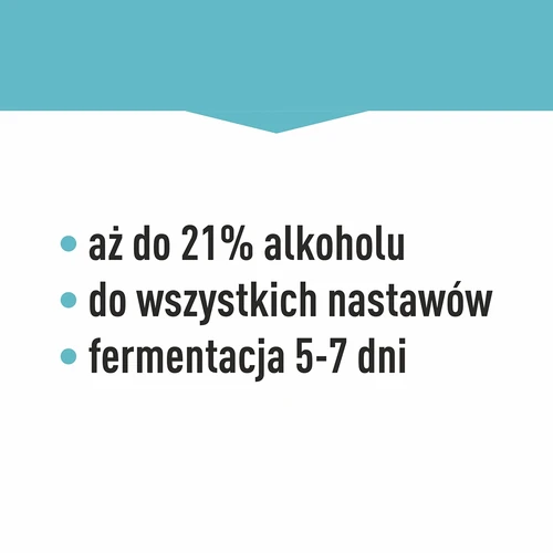 Distilleergist Turbo Torpedo 5-7 dagen 21% 100g - 11 ['turbo gist', ' distilleergist', ' gist voor alcohol', ' voor fruitmengsels', ' gist voor aardappelen', ' gist tot 21%', ' voor brouwsel', ' sterke gist', ' distillatie', ' voor hooggradige mengsels', ' browin gist', ' gist voor whiskey', ' gist voor wodka van aardappelen', ' zelfgemaakte alcohol']