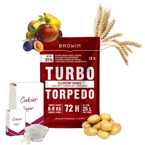 Distilleergist Turbo Torpedo 72u 21% - 120 g - 4