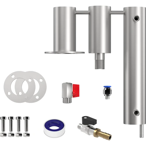 Distilleermodule - kop 1 afscheider koeler - 4 ['destillatie', ' distilleerder', ' distillatiemodule', ' afscheider', ' koeler', ' kop', ' voor distillatie', ' voor alcohol', ' hoe te distilleren', ' modulaire distilleerder', '']