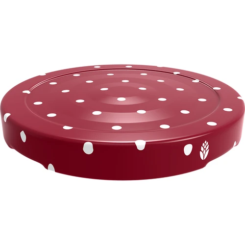 Dop fi 43 mm stippen mix - 10 stuks - 7 ['dop', ' dop met stippen', ' deksels voor potten', ' deksels met stippen', ' kleine deksels', ' deksels voor conserven', ' deksels voor conserven', ' deksels voor potten', ' gekleurde deksels', ' decoratieve deksels', ' decoratieve doppen']