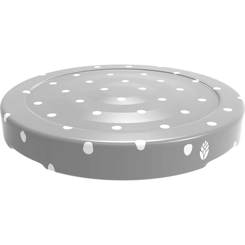 Dop fi 43 mm stippen mix - 10 stuks - 8 ['dop', ' dop met stippen', ' deksels voor potten', ' deksels met stippen', ' kleine deksels', ' deksels voor conserven', ' deksels voor conserven', ' deksels voor potten', ' gekleurde deksels', ' decoratieve deksels', ' decoratieve doppen']