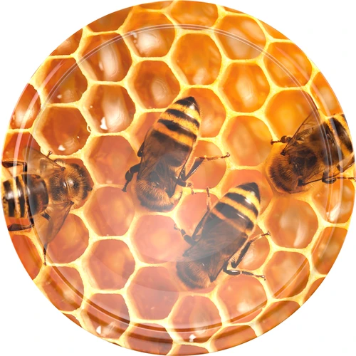 Dop fi 66 honingraat - 10 stuks  - 1 ['dop', ' doppen', ' dop', ' doppen', ' doppen voor honing', ' doppen voor potten', ' fi66', ' potten voor honing', ' fi 66', ' honingopslag', ' honing van de eigen bijenstal', ' potten voor honing', ' doppen met honingpatroon', ' honingraat']