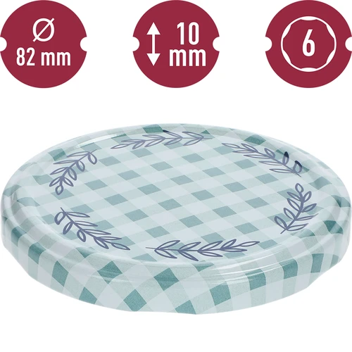 Dop fi 82/6 ruit - 10 stuks - 4