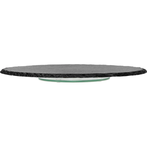 Draaiplateau van leisteen fi30cm - 5 ['serveerplank', ' serveerset op draaiplateau', ' kaasplank', ' vleeswaren en snacks plank', ' serveerplank', ' draaiplank', ' draaiplateau', ' serveerplateau', ' serveersteen', ' leisteenplaat voor sushi', ' sushiplank', ' fingerfood plaat', ' serveerplateau', ' serveerplank.']