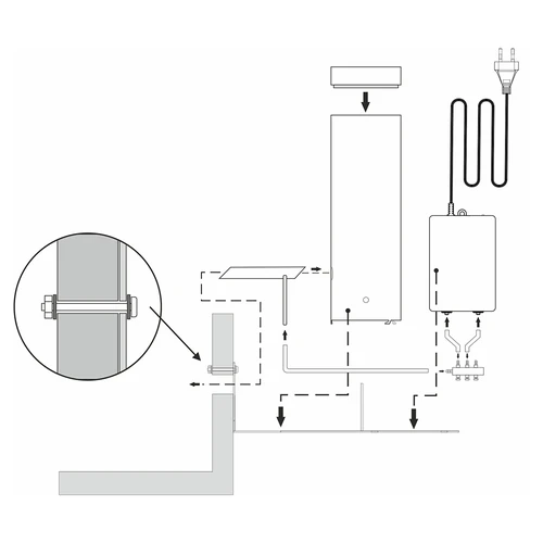 dragON Jet 1 rookgenerator met dragON Air elektrische pomp - 9