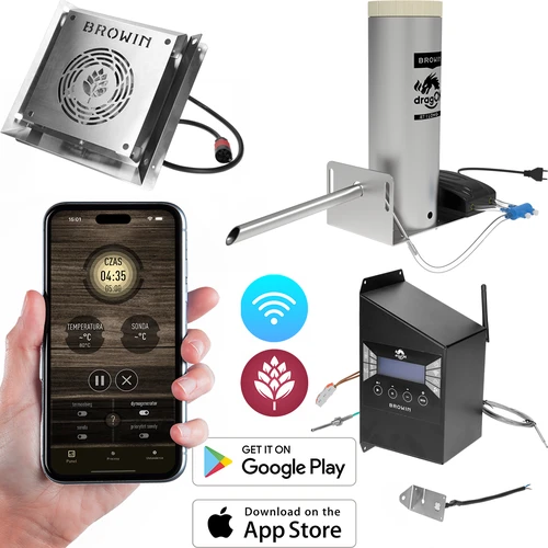dragON rookovenset - IQ-modules met Wi-Fi en JET 1 LONG rookgenerator  - 1 