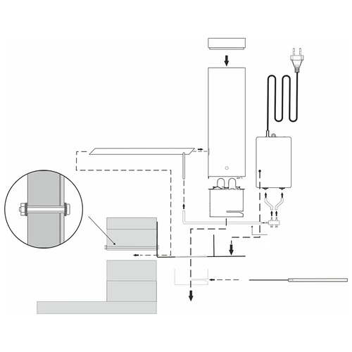dragON set voor rookovens - IQ-modules met Wi-Fi en JET 2 LONG rookgenerator met aslade - 10