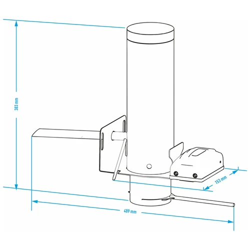 dragON set voor rookovens - IQ-modules met Wi-Fi en JET 2 LONG rookgenerator met aslade - 11