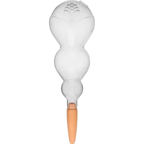 Drievoudige bewateringsbol (driekamer), transparant kleurloos, met keramische voet, 600 ml  - 1 