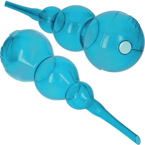 Drievoudige gietbal (driekamer), transparant blauw, 600 ml - 2 ['gieters', ' bloemen waterdispenser', ' voor het water geven van bloemen', ' bloemenbevochtigers', ' bloemenirrigatie', ' plantenirrigatie', ' potirrigators', ' voor het water geven van bloemen', ' voor kamerplanten', ' irrigatiesysteem', ' gietbal', ' waterdispenser voor potten', ' plantenballen', ' plantenwaterdispenser', ' planten water geven', ' gietbal', ' drievoudige gietballen', ' decoratieve plantenirrigators', ' praktische gietballen', ' ruime gietballen', ' transparante doorzichtige gietballen', ' gekleurde gietballen voor plantenirrigatie', ' blauwe plantenballen']