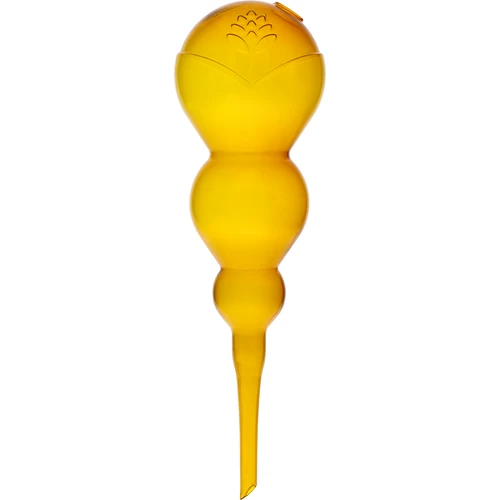 Drievoudige gietbal (driekamer), transparant geel, 600 ml  - 1 ['gieters', ' bloemen waterdispenser', ' voor het water geven van bloemen', ' bloemenbevochtigers', ' bloemenirrigatie', ' plantenirrigatie', ' potirrigators', ' voor het water geven van bloemen', ' voor kamerplanten', ' irrigatiesysteem', ' gietbal', ' waterdispenser voor potten', ' plantenballen', ' plantendispenser', ' planten water geven', ' gietbal', ' drievoudige gietballen', ' decoratieve plantenirrigators', ' praktische gietballen', ' ruime gietballen', ' transparante doorzichtige gietballen', ' gekleurde gietballen voor plantenirrigatie', ' gele plantenballen']