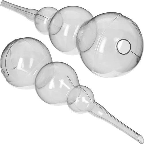 Drievoudige gietbal (driekamer), transparant kleurloos, 600 ml - 2 ['gieters', ' bloemen waterdispenser', ' voor het water geven van bloemen', ' bloemenbevochtigers', ' bloemenirrigatie', ' plantenirrigatie', ' potirrigators', ' voor het water geven van bloemen', ' voor kamerplanten', ' irrigatiesysteem', ' gietbal', ' waterdispenser voor potten', ' plantenballen', ' plantenwaterdispenser', ' planten water geven', ' gietbal', ' drievoudige gietballen', ' decoratieve plantenirrigators', ' praktische gietballen', ' ruime gietballen', ' transparante doorzichtige gietballen', ' kleurloze gietbal']