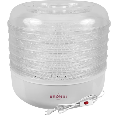 Droger voor paddenstoelen, fruit, groenten en kruiden 125 W - 2 ['voedseldrogers', ' paddenstoelendroger', ' fruitdroger', ' groentendrogen', ' vleesdrogen', ' groentendroger', ' voedsel drogen', ' eten drogen', ' keukendroger']