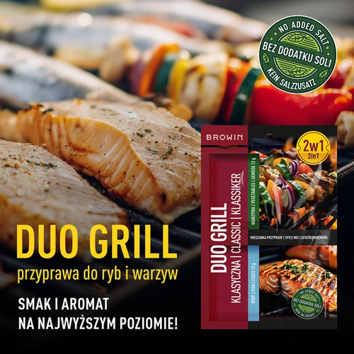 Duo Grill Klassiek voor vis en groenten - 2-in-1 kruidenmix, 2 x 12 g - 5
