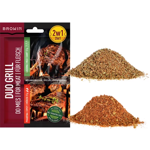 Duo Grill voor vlees, 2-in-1 kruidenmix, 2 x 12 g - 3